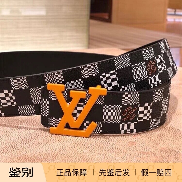 新款 奢店正品代购 2025 LV/路易威登 ANAGRAM 40双面腰带 MP289S