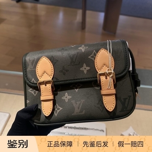奢店代购 2025新款 LV/路易威登 SATCHEL男士军绿迷你手袋 M26969