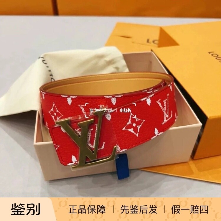 新款奢店代购 2024 LV/路易威登 菲董INITIALES 40双面腰带M8457U