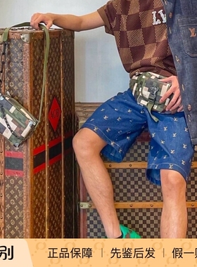 新款 奢店代购 2024 LV/路易威登 MOTION 马赛克 腰包 M24446