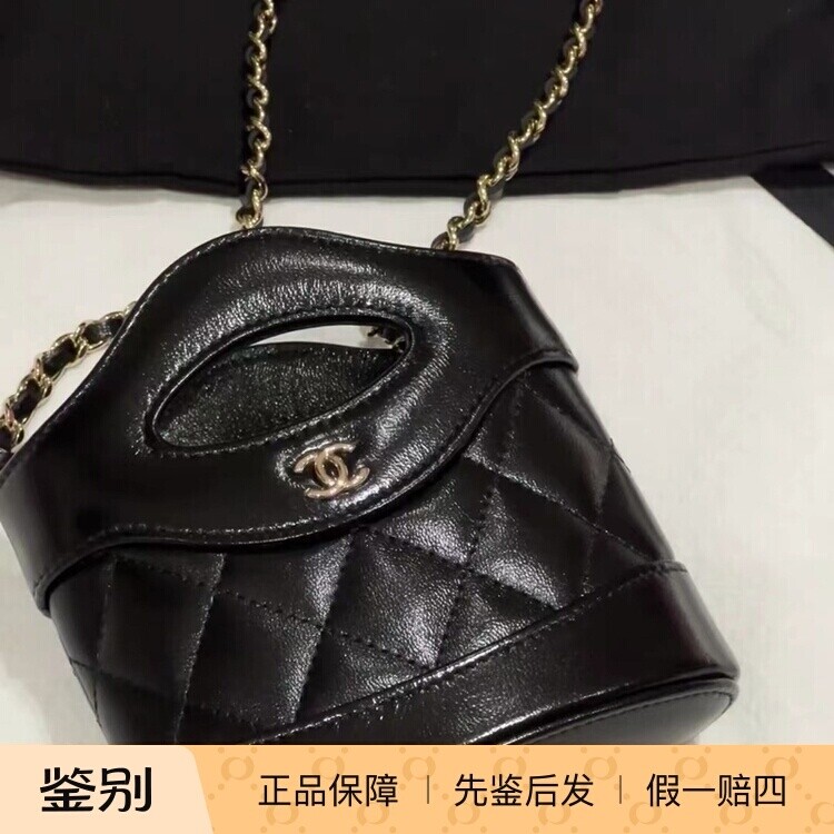 新款 奢店代购 2024s正品 CHANEL/香奈儿 羊皮限量薯条单肩包