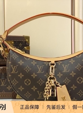 奢店代购 2025新款 LV/路易威登 LOOPING老花腋下单肩手袋 M12939