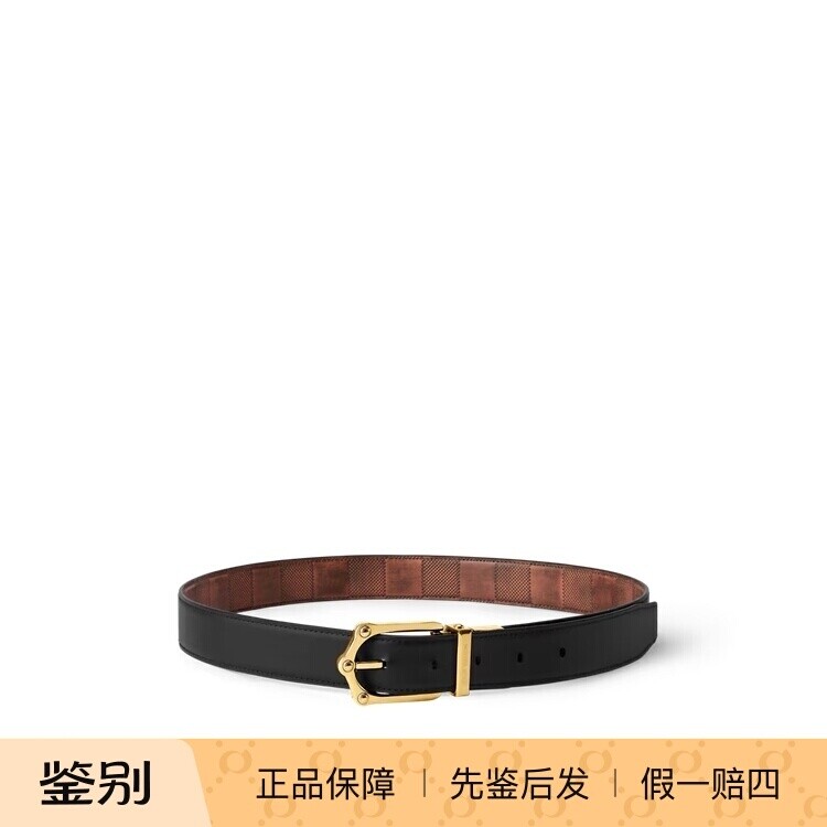 奢店 2025新款 LV/路易威登 FROG 30 针扣双面腰带 M4378U M4430U