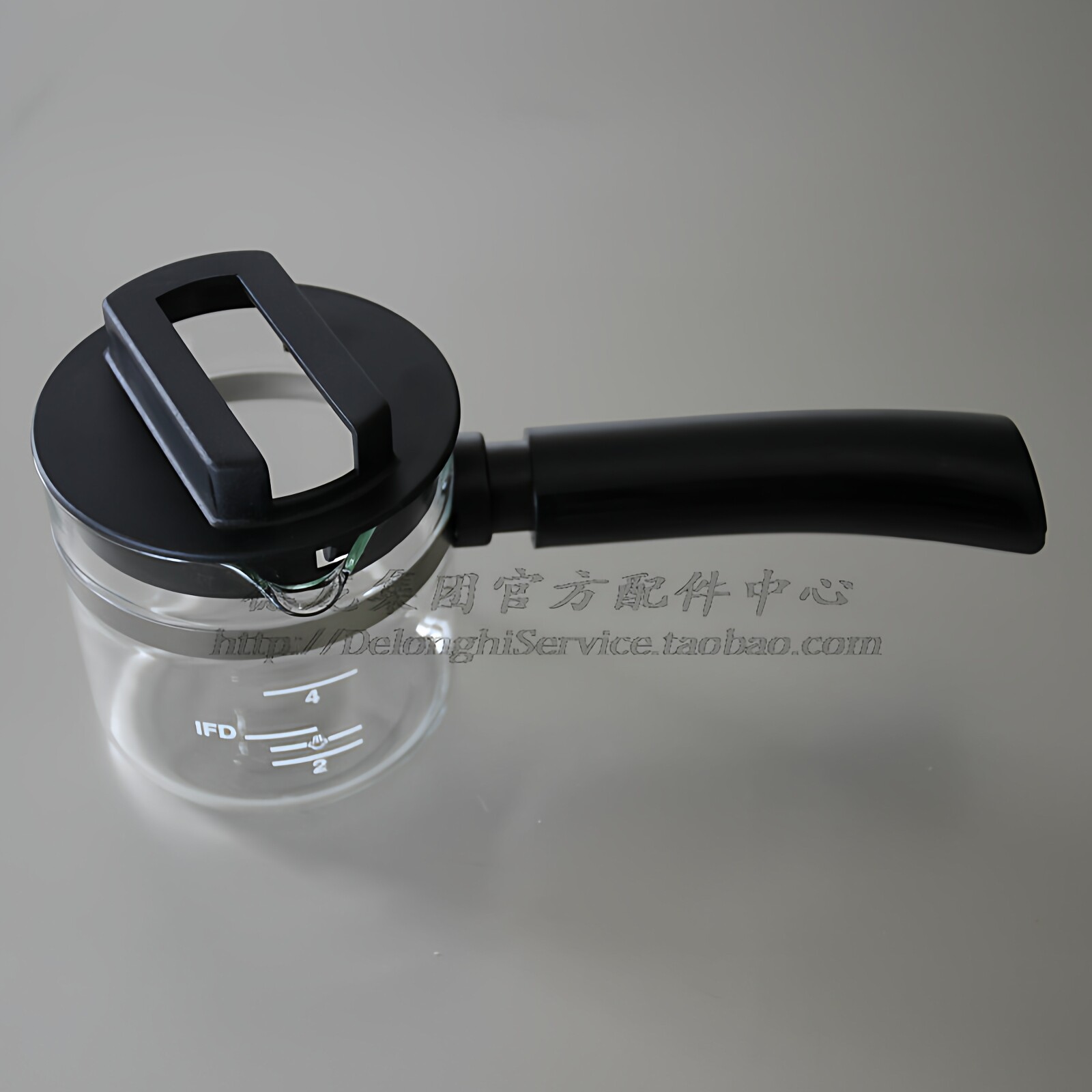 Delonghi 德龙EC9咖啡机配件 玻璃杯咖啡壶适用EC5 EC7 EC9咖啡杯