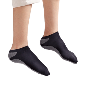 梦娜6双棉底防滑短筒丝袜短透气按摩隐形低帮浅口春秋舒适弹力款