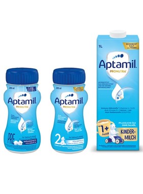 德国爱他美Pre 2段新生儿配方液态奶进口水奶1+婴幼儿液体奶200ml