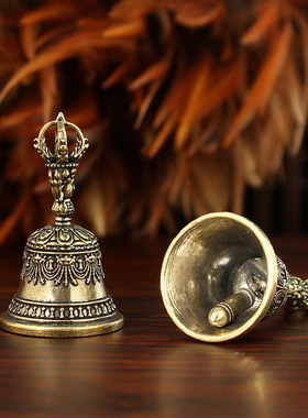 新款黄铜金刚降魔杵铃铛