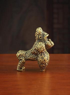 黄铜大猩猩摆件铜猴手办