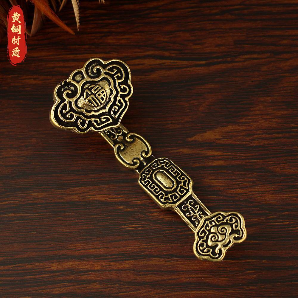 新款如意摆件做旧称心如意