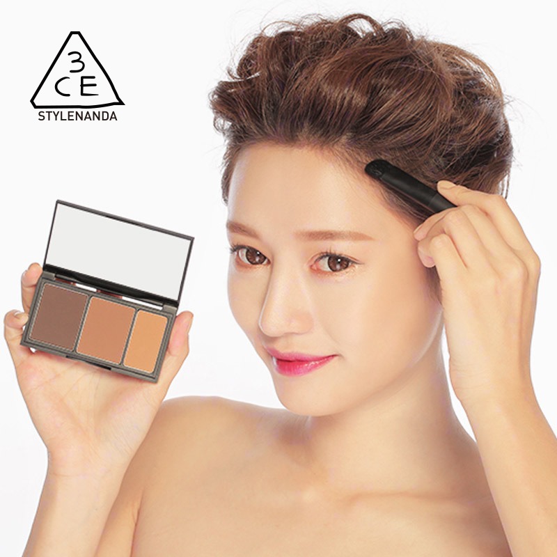 STYLENANDA官方 3CE 发际线三色阴影粉 内附刷子|ruв категории Косметика, тень - от Buy2taobao.com для оказания профессиональной услуги покупки агента Taobao