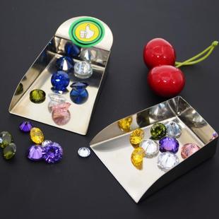 带耳小宝石珠宝矿工工具铲子不锈钢首饰打金散珠钻石器材饰品铲子