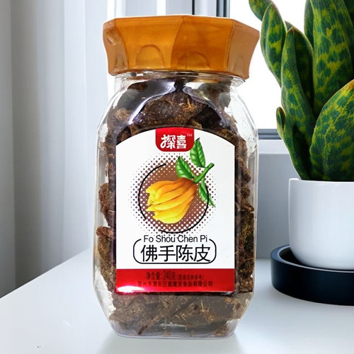 潮果世家探喜佛手陈皮果干办公室休闲零食潮汕特产甘草潮州凉果