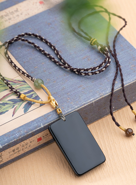 墨玉无事牌脖挂