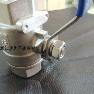 304不锈钢2片式 2pc丝口NPT美标球阀G螺纹直螺纹Q11F316 球阀二片式