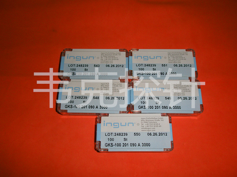 GKS100-201-090A3000 ICT测试针、GF英钢针、弹簧顶针、尖头