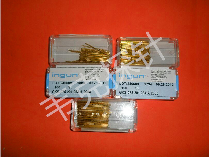 GKS075-201-064 A2000INGUN测试针 GF英钢ICT探针 探针 弹簧针