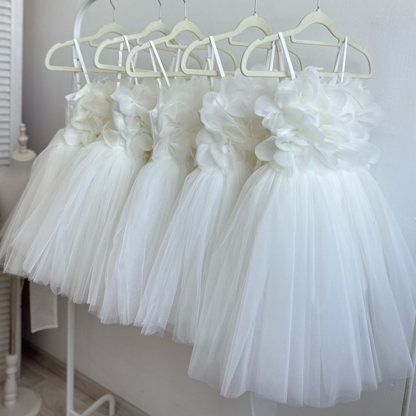 新款洋气女宝宝周岁礼服韩版公主裙婴幼儿生日婚纱花童礼服蓬蓬裙