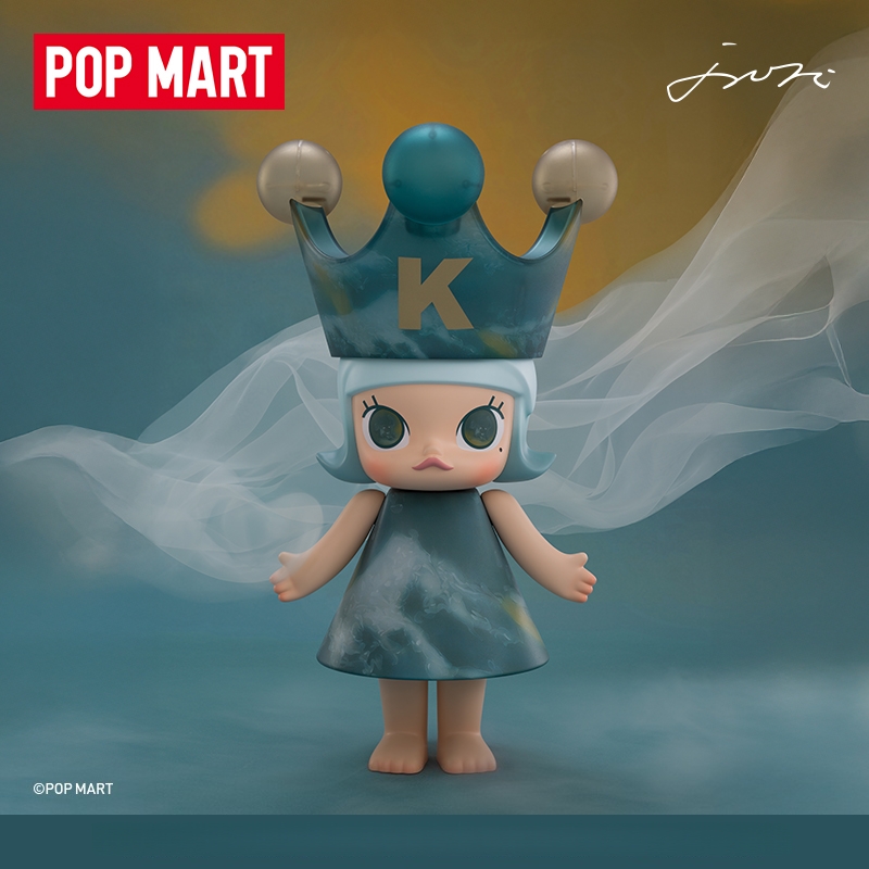 POPMART泡泡玛特MEGA ROYAL MOLLY 400% 游雯迪兔浪大娃潮玩摆件