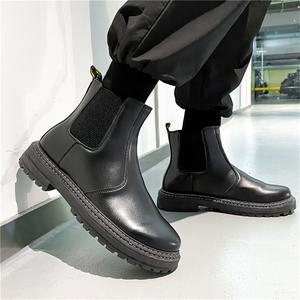 XZ1118-LJ99P58男士高帮切尔西靴图片