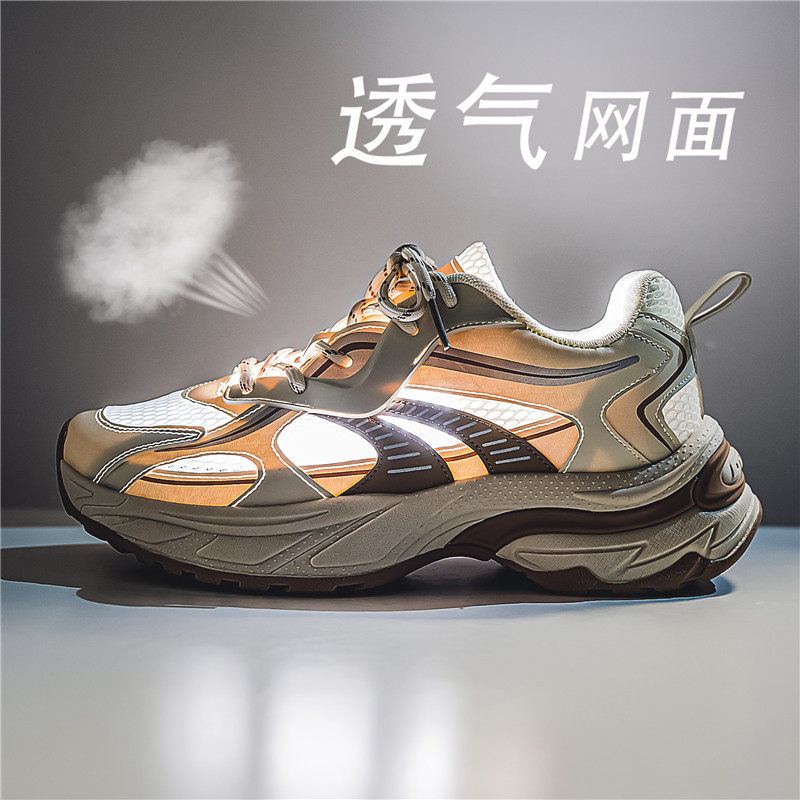 XZ1118-YD020P55老爹鞋低帮男鞋网面单鞋休闲运动鞋图片