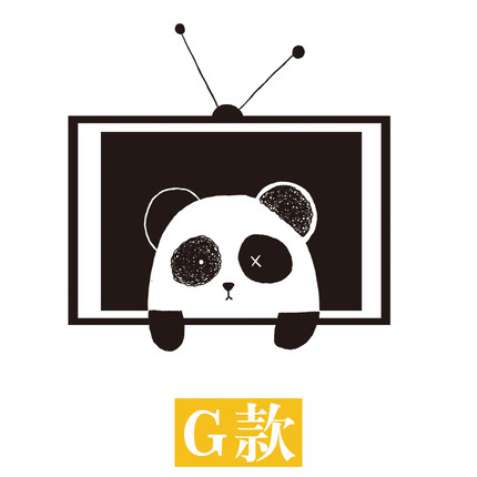 简约ins动物头像照片墙贴纸北欧风格装饰创意客厅卧室儿童房贴画