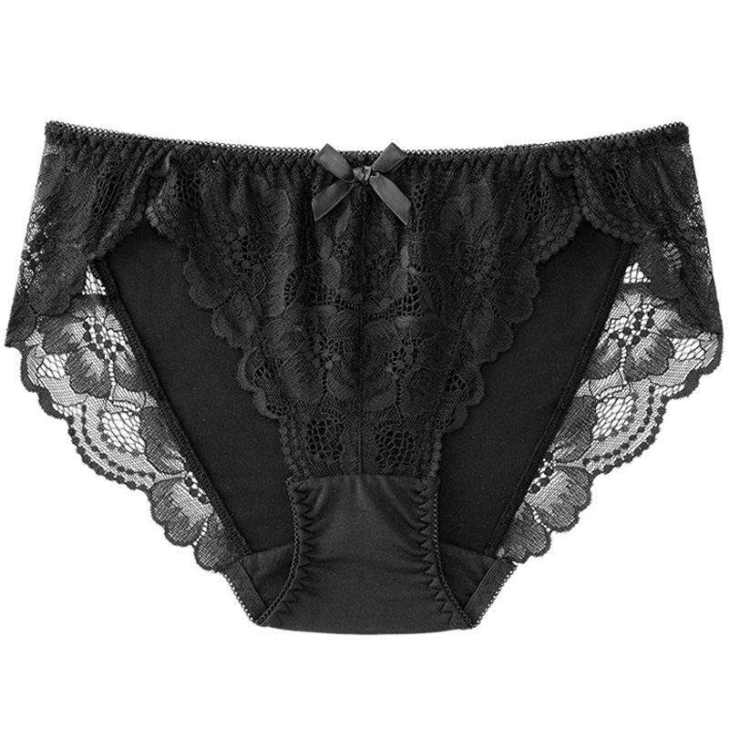 爱美菲露蕾丝三角裤女