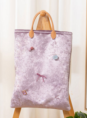 笔记本电脑手提包16英寸女士2024新款高级感小众适用华为matebookD14苹果air13.3戴尔15.6寸保护套平板收纳包