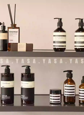 星韵【卫浴柜摆件】样板房咖色卫生间镜柜柜内沐浴洗发露洗护香薰