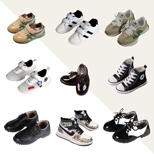 样板房儿童衣帽间鞋子衣服展示道具男孩房老干爹运动鞋装饰品摆件