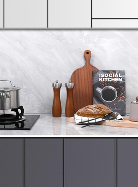 星韵样板间厨房摆件组合饰品不锈钢锅具砧板定制家居展厅厨房摆设