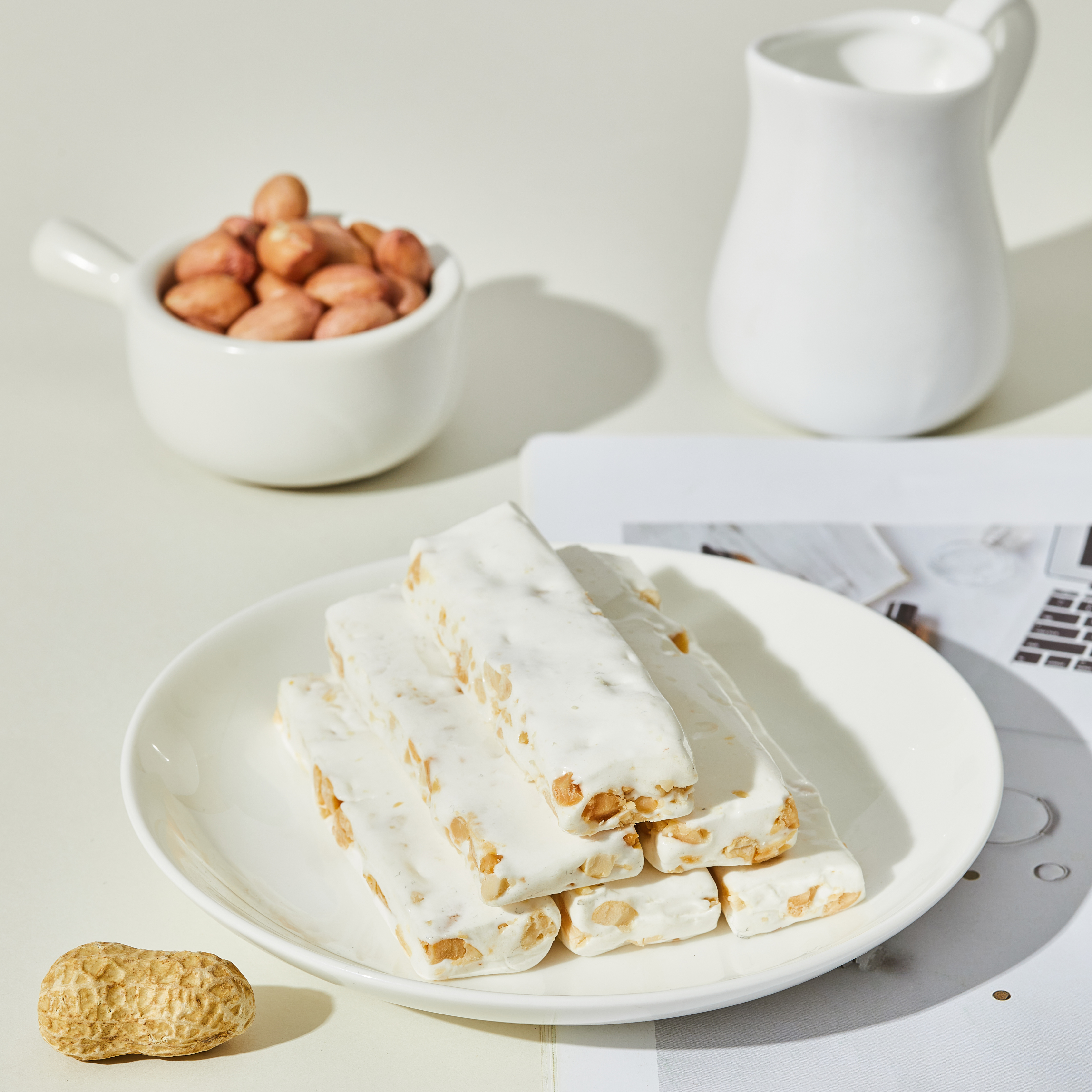 福派园牛轧糖花生味零食