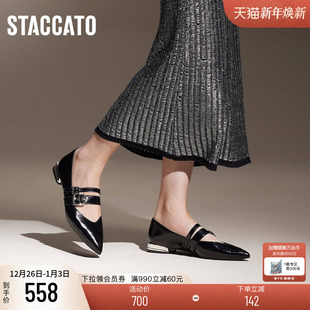 单鞋 玛丽珍鞋 9A950CQ4 Nikita尼基塔复古平底鞋 思加图新款