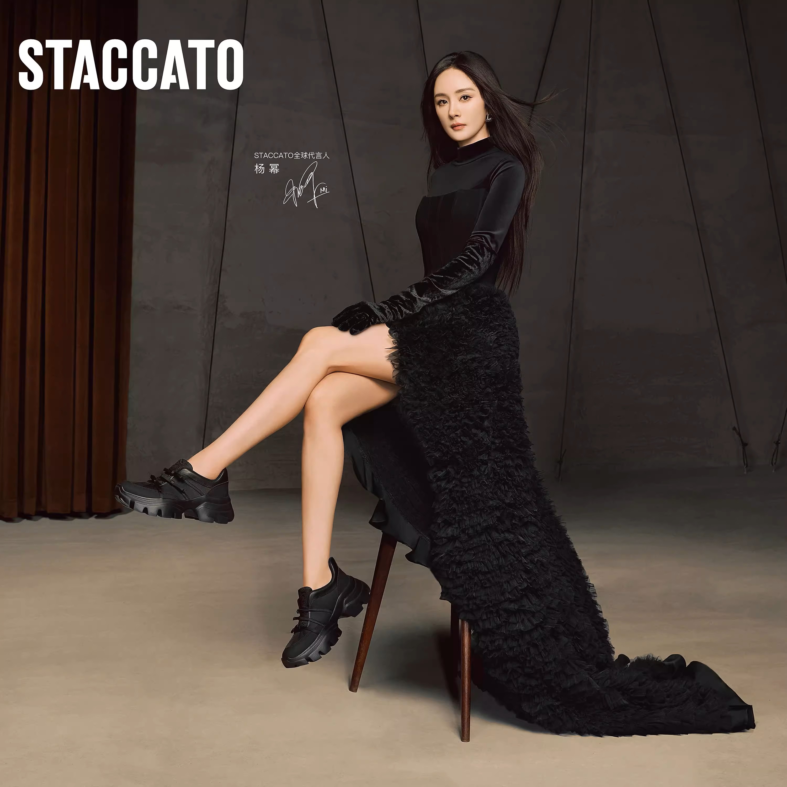 思加图蝴蝶岛运动鞋芭蕾老爹鞋