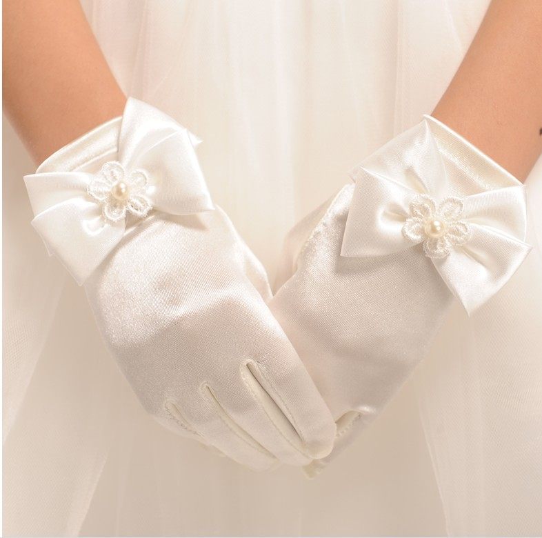 Gants pour fille en satin - Ref 2150179 Image 5