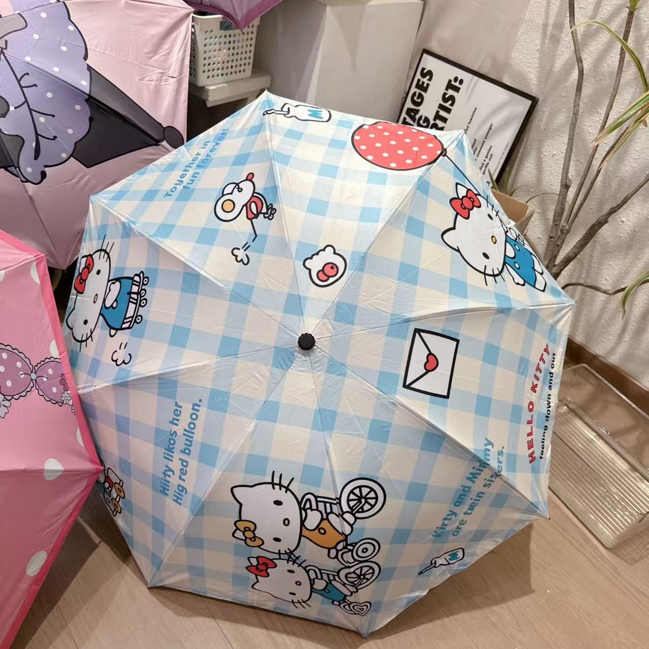 卡通折叠雨伞s989【鹿儿岛】
