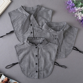 105女士式 饰领 衬衣假衣领毛衣装 假领子女百搭假领秋冬季 衬衫