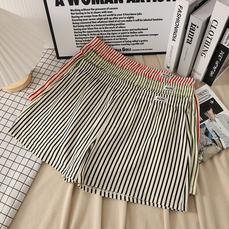 男士内裤宽松阿罗裤内裤男居家睡裤运动红色内裤青少年平角裤