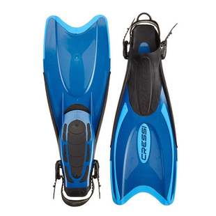 意大利 CRESSI PALAU浮潜脚蹼蛙鞋专业潜水脚蹼成人儿童款可调式