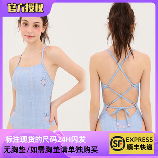 2024新款 双层竞速连体泳衣 hoog连体竞技比赛竞速泳衣专业训练时尚