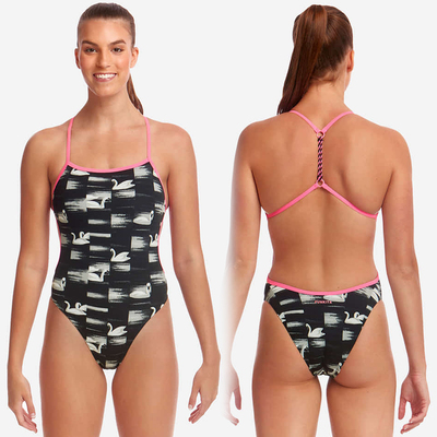 连体泳衣女比赛竞速泳衣