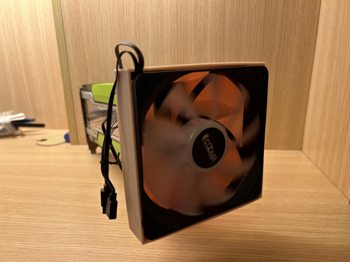 NVIDIA Tesla V100 P100 P40 M40 显卡主动散热12CM风扇组件