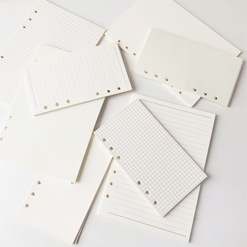 A5A6笔记本6孔活页内芯