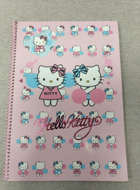 Hellokitty中古稀有2005年拉拉队姐妹花A5大本，有瑕不全特出。