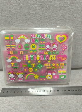 Hellokitty中古稀有2002年樱桃kitty&mimmy 信封信纸套装