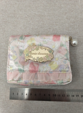 Hellokitty稀有2017年花仙子手拿包化妆包，全新