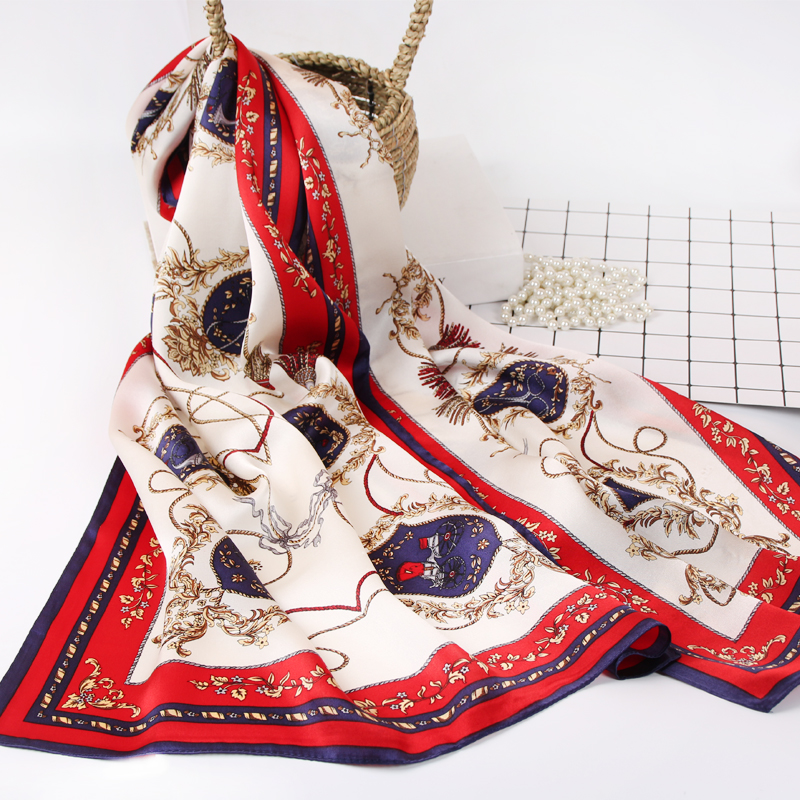Hangzhou silk Real silk Silk scarf Versatile spring and autumn Scarf Mother models middle age mulberry silk scarf have more cash than can be accounted for Shawlin the Accessories/Leather belt/Hat/Muffler , Muffler/Scarves/Shawl  category - from Buy2taobao.com to provide professional Taobao agent buy service