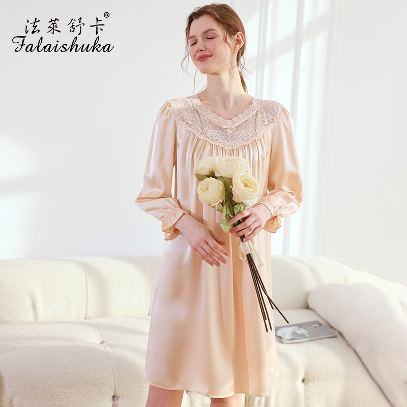 法莱舒卡桑蚕丝真丝四季