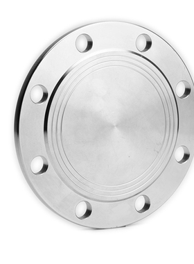 304不锈钢凸缘PN10公斤法兰片RF突面堵板BL法兰盲板DN15-300