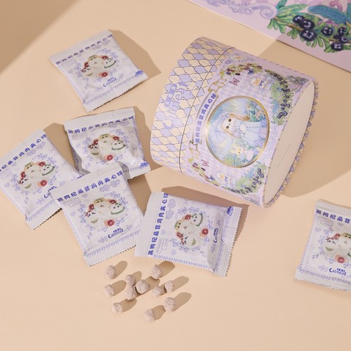 卡露米新款猫狗零食冻干羊奶球