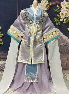 原创娃衣新中式叶罗丽娃娃衣服人偶全套套装bjd汉服三分4分娃衣